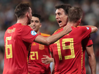 欧青赛-马约拉尔建功 西班牙4-1法国进决赛